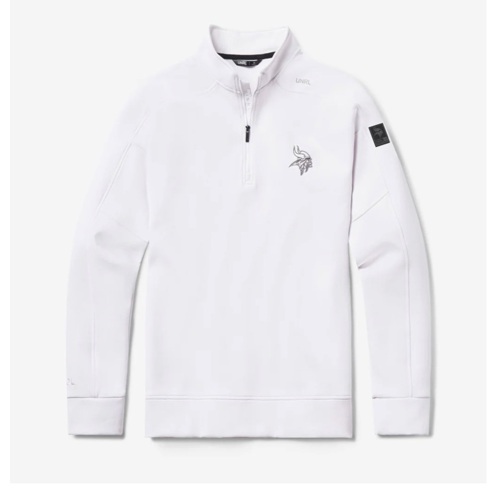 NWT UNRL x Vikings Outbound Quarter Zip